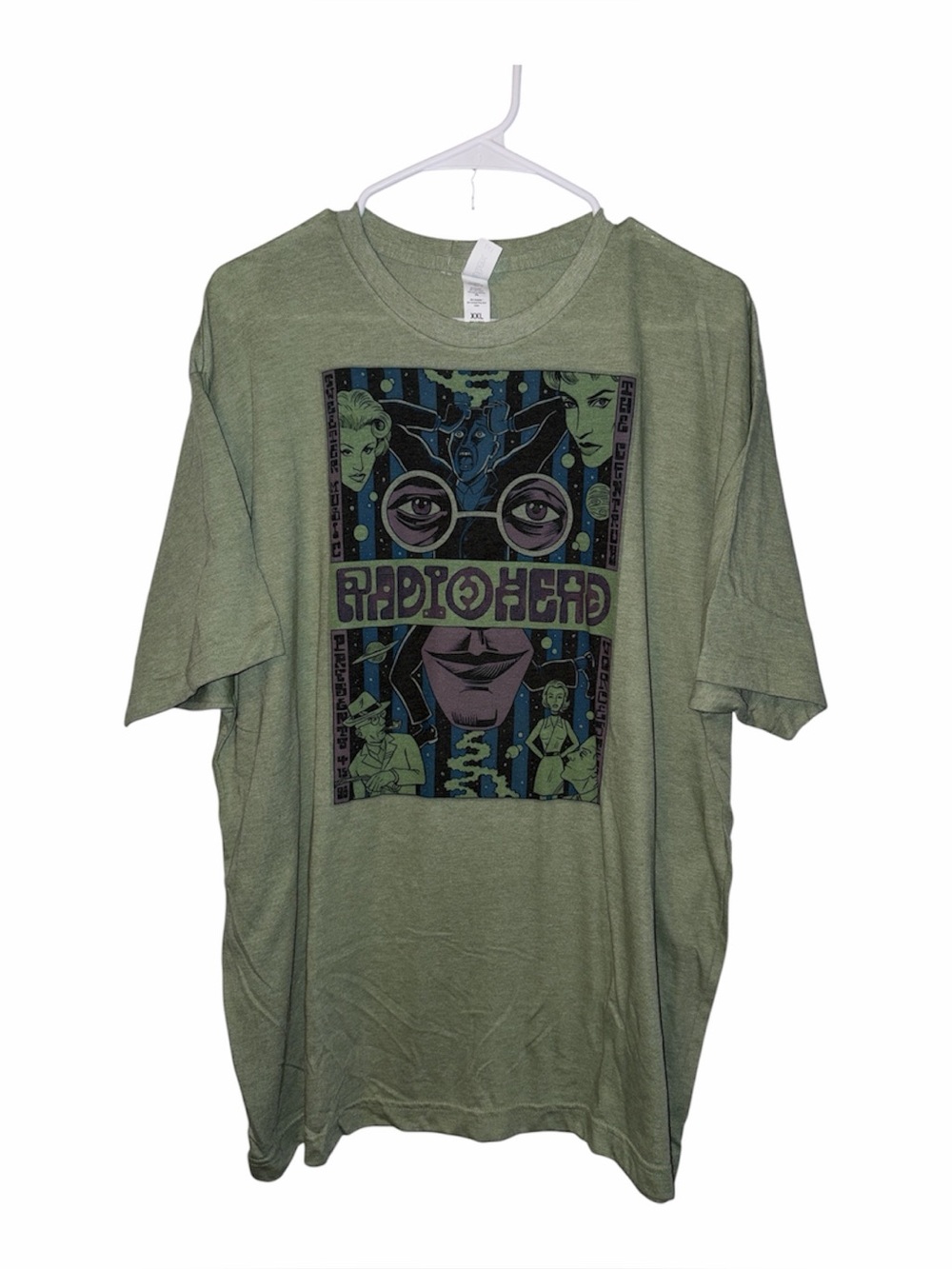 Radiohead Worcester 1998 Reprint The Centrum Show Size XXL New Rare